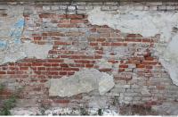 wall brick plastered